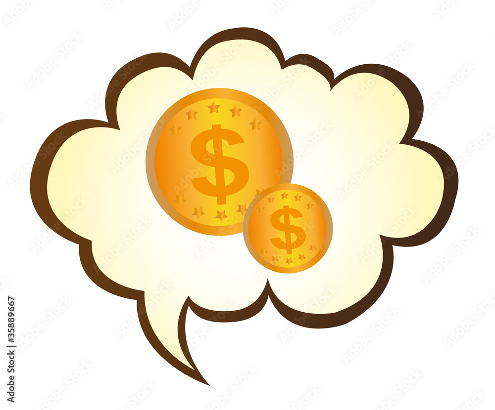 thought bubbles money thought bubbles money
