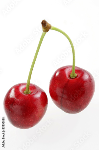 Bild auf Leinwand Cerises - Bigarot rouge