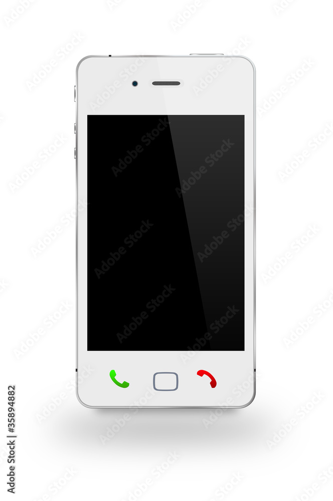 Smartphone weiß Smartphone weiß