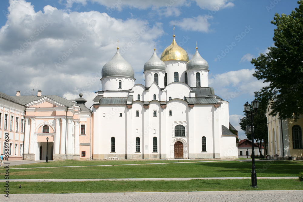 Saint Sophia cathedral in Great Novgorod Russia