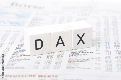 Buchstabenwürfel - Dax