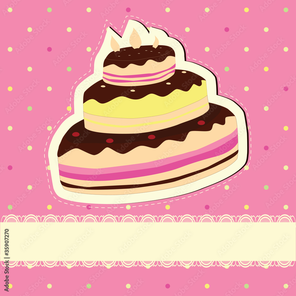 Cute birthday Cupcake Cute birthday Cupcake