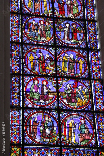 Vitrail de la Cathédrale Notre-Dame de Chartres