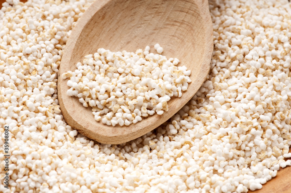 Amaranth popping, gluten-free, high protein grain cereal Amaranth popping, gluten-free, high protein grain cereal