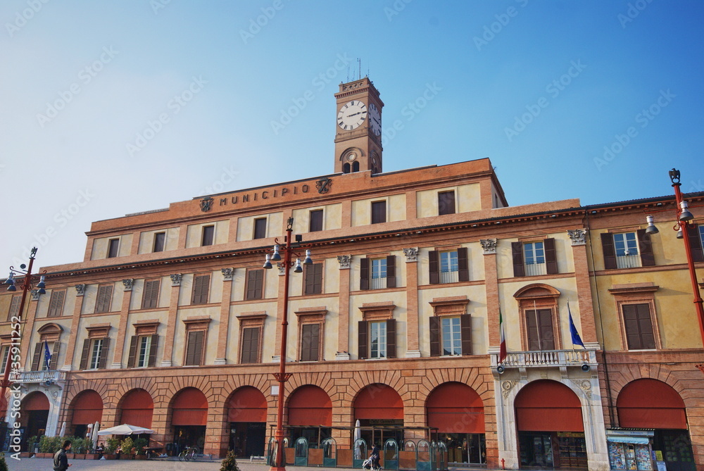 Town hall of  Forlì, Italy
