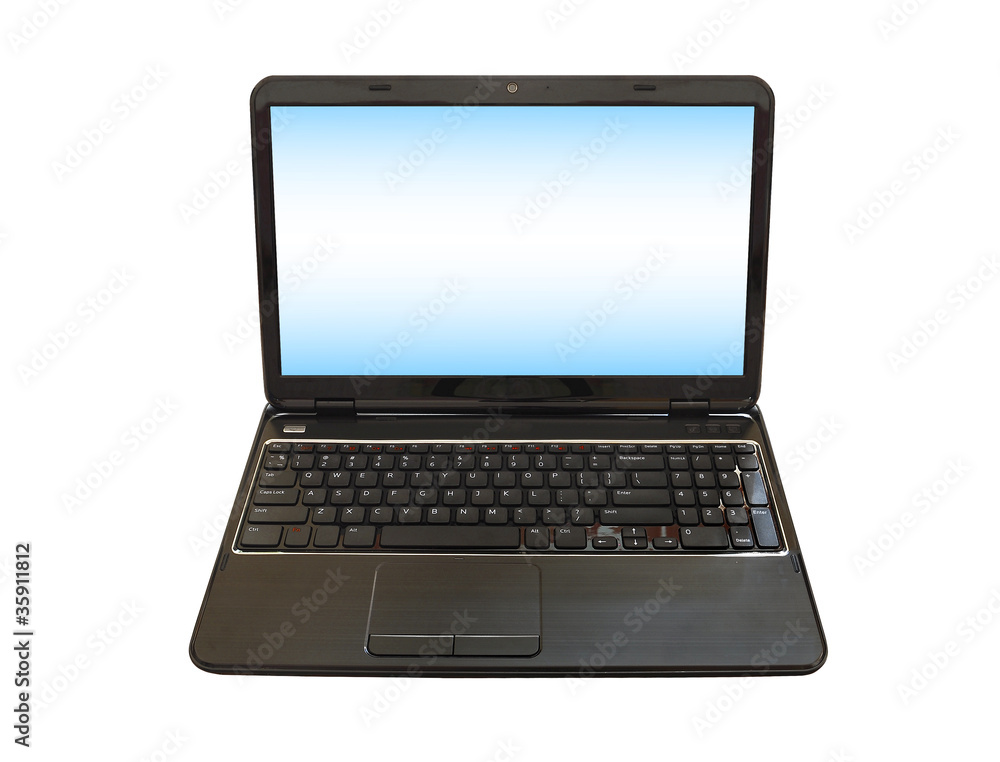 laptop PC isolated on white background laptop PC isolated on white background