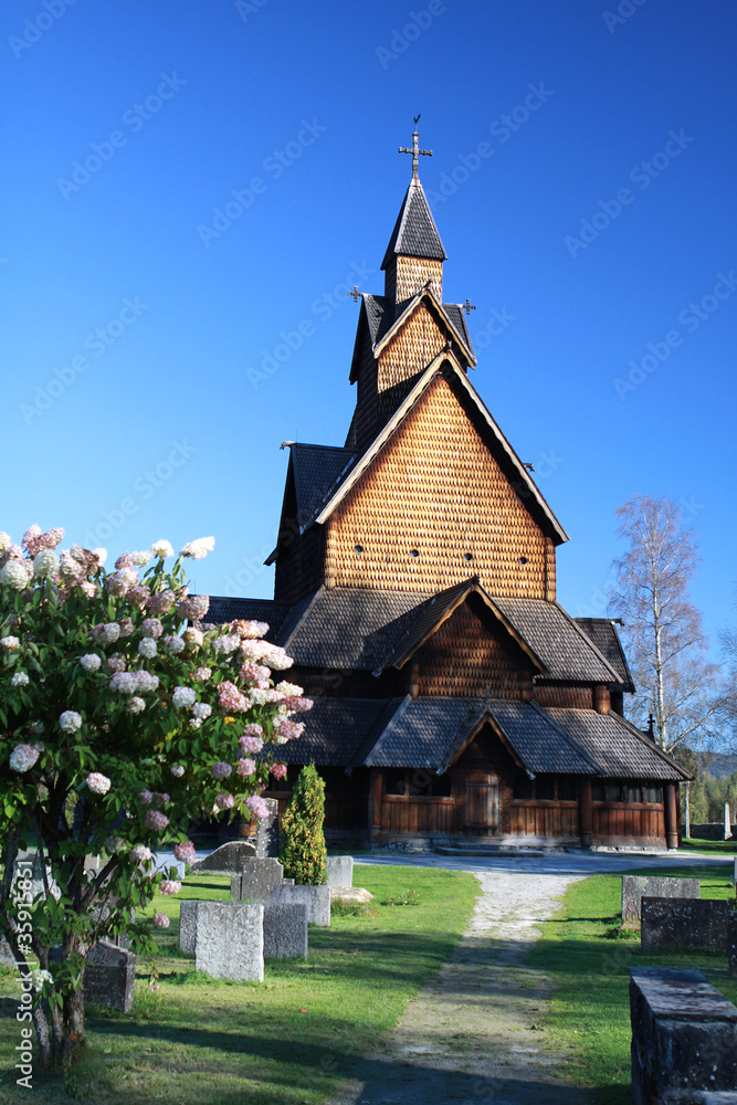 Stabkirche in Heddal