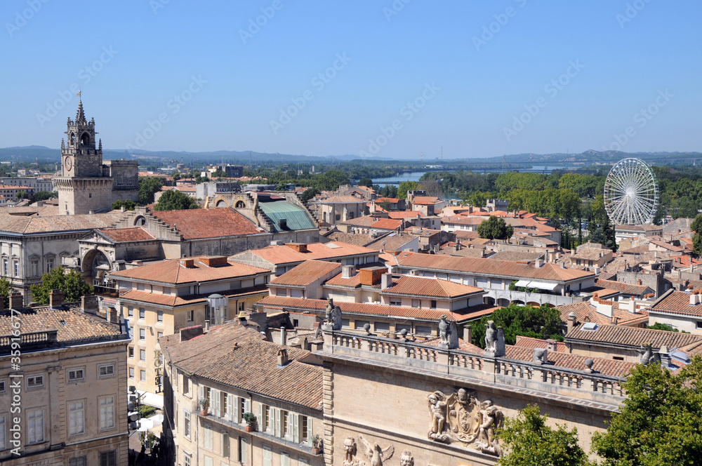 Panorama of Avignon