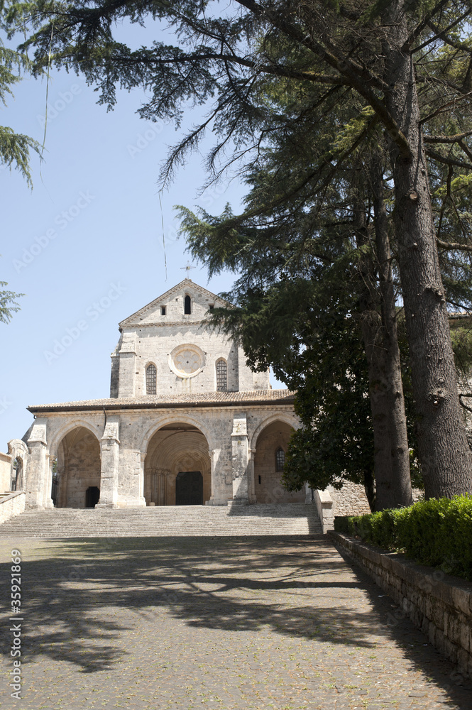 Abbey of Casamari (Frosinone, Lazio, Italy), the church