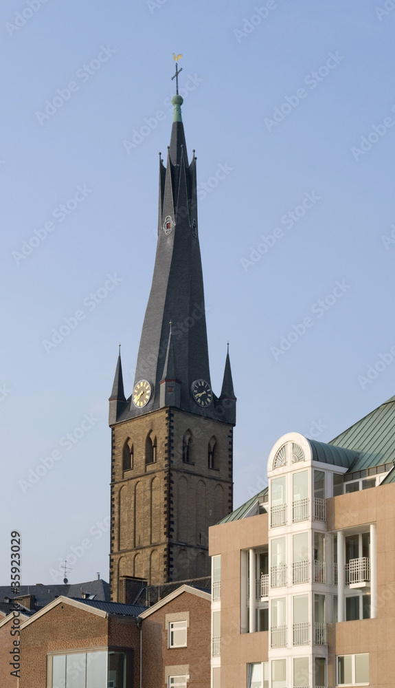 steeple in Düsseldorf steeple in Düsseldorf