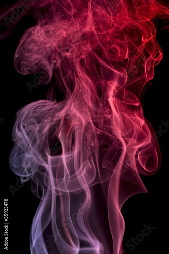 colorful smoke detail
