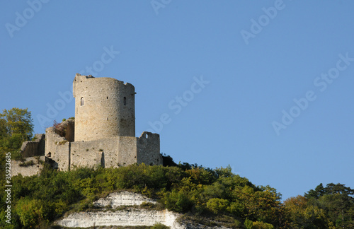 France, château de La Roche Guyon photo