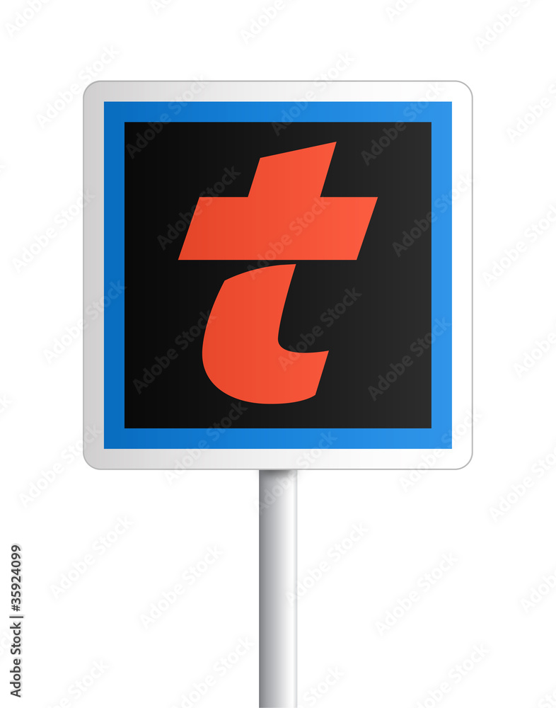 Fototapeta premium Panneau - paiement par abonnement