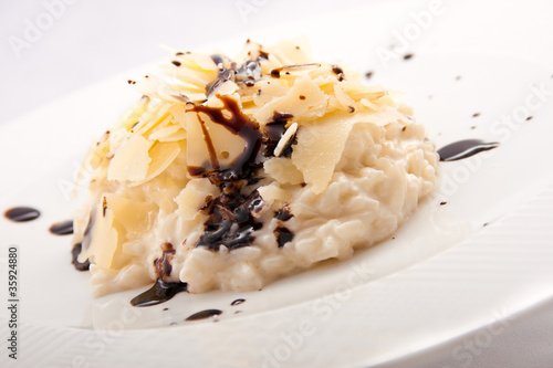 Risotto all'aceto balsamico
