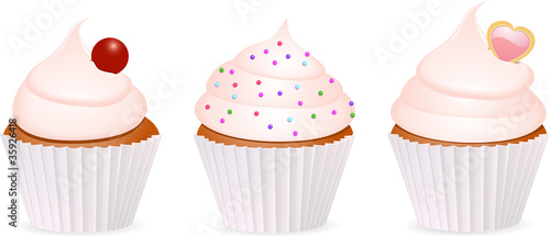 cupcakes set