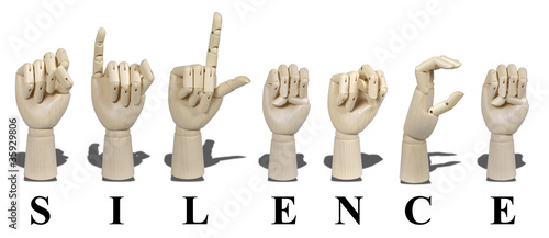 Silence Spelled Out in Sign Language