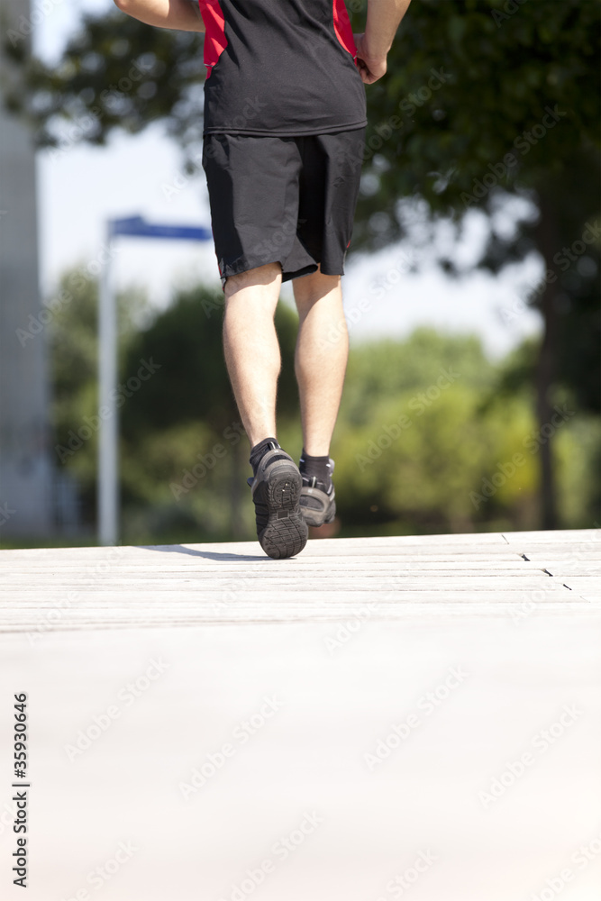 Running athlete Running athlete