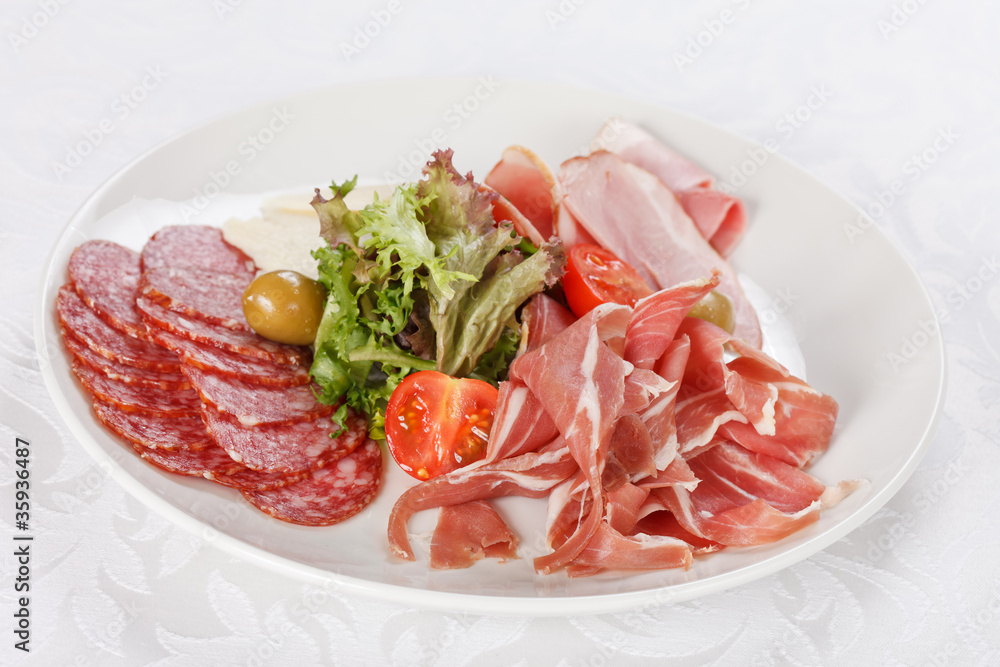 appetizer from meat appetizer from meat
