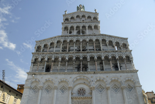 St Michele in Foro Church in Lucca in Tuscany Italy