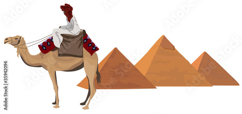 Bedouin and the Pyramids