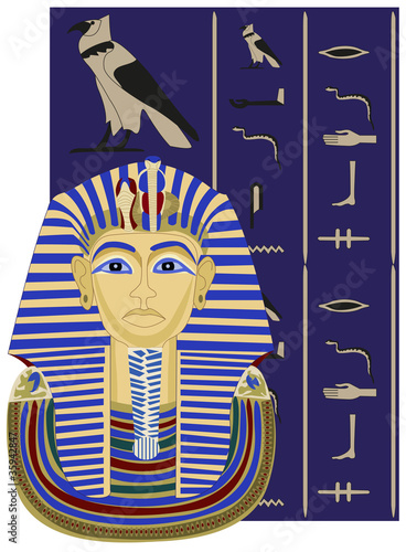 Tutankhamun and Hieroglyphs