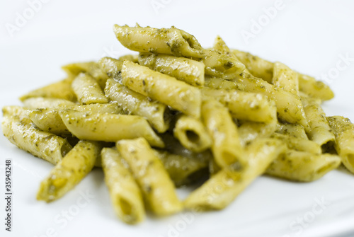 Penne with Pesto sauce