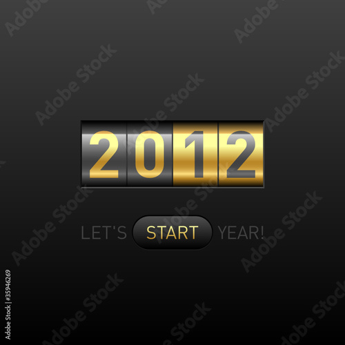 New Year counter