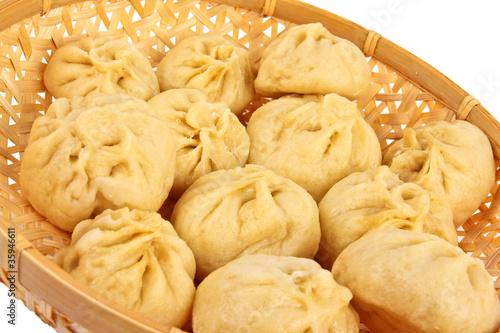Fotografia Chinese steamed dumplings
