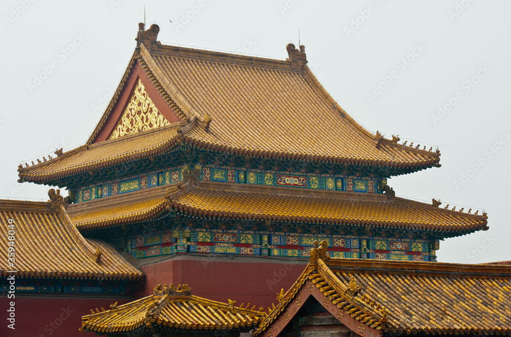 Building of the Forbidden Palace, China