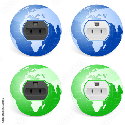 outlet socket world globe