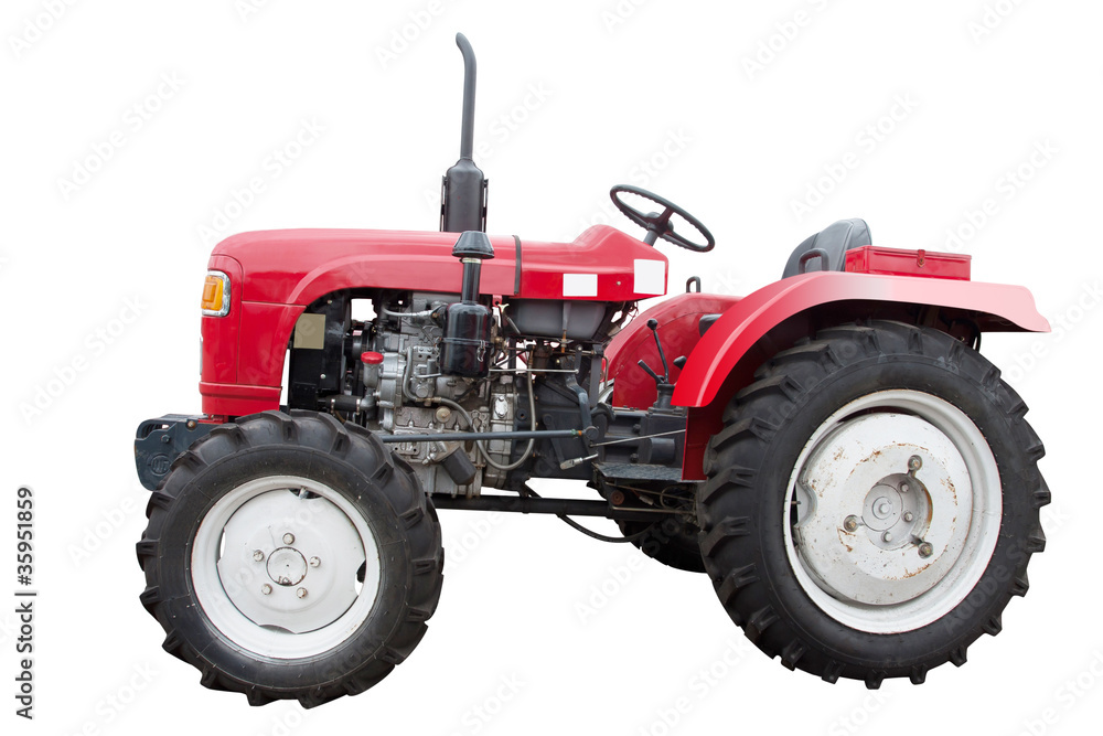 Naklejka premium small tractor