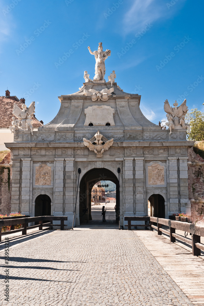 Obraz premium Alba Iulia Fortress Gate