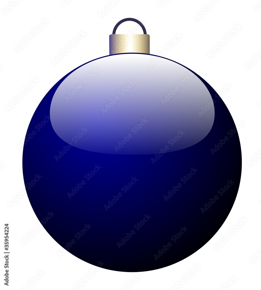 Weihnachtskugel blau Weihnachtskugel blau