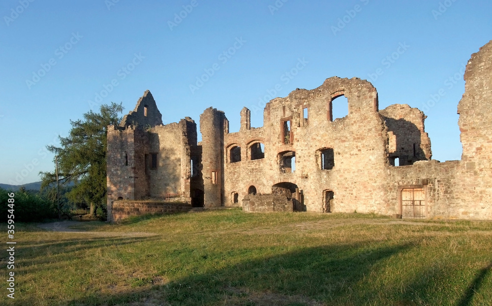 Hochburg Emmendingen at summer time