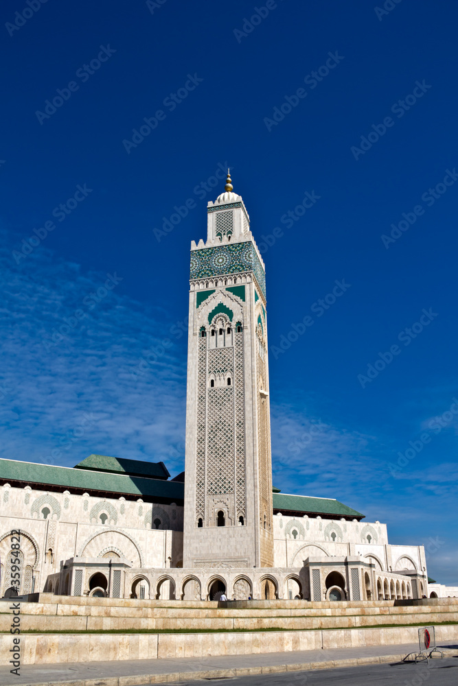 Hassan II Mosque Casablanca detail
