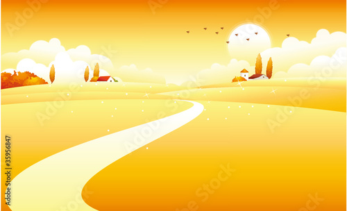 countryside scene