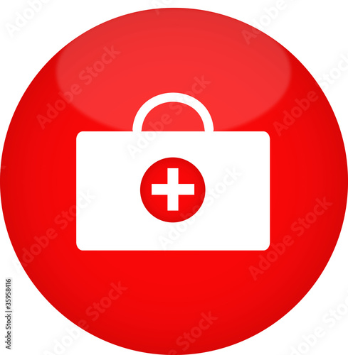 FIRST AID KIT icon on pound internet button