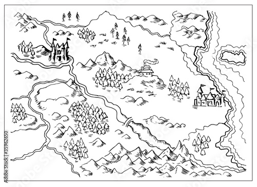 Map of Fantasy Land