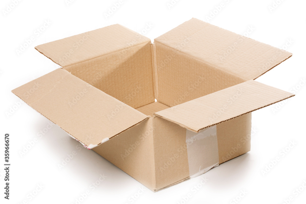 box open isolated