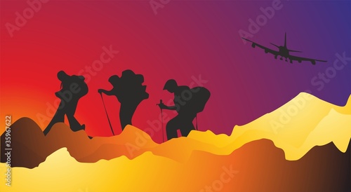 alpinistas