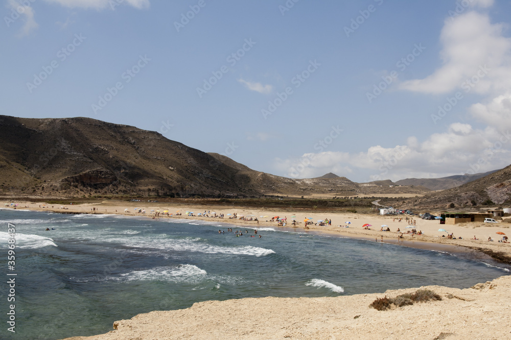 Cabo de Gata-Nijar Natural Park - El Playazo beach Cabo de Gata-Nijar Natural Park - El Playazo beach