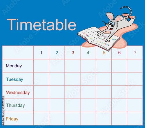 Timetable-mice