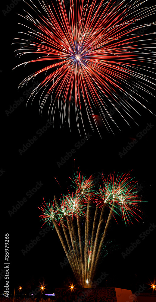 Fototapeta premium Fireworks