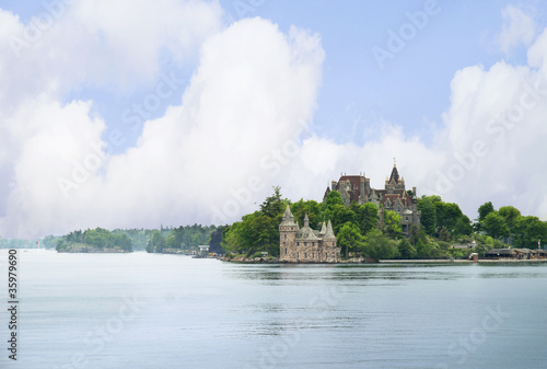 Boldt Castle 1000 islands St Lawrence River Canada