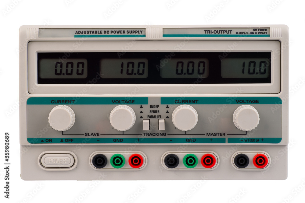 Fototapeta premium Regulated DC power supply