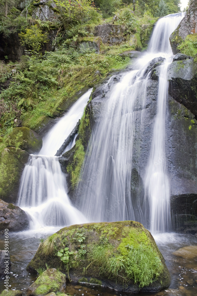 Fototapeta premium idyllic Triberg Waterfalls