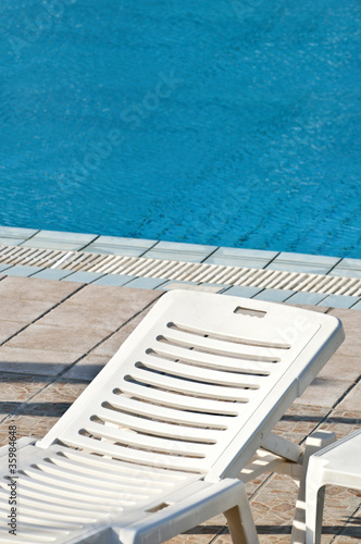 Swimming pool detail - relax concept