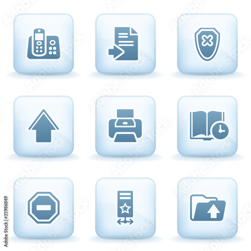 Free Download Icons blue series 4 - GFXLoad