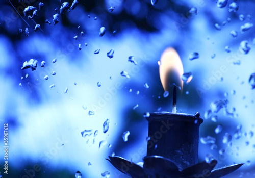 Billede på lærred Candles
