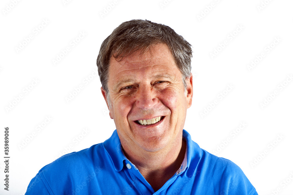 leisure man in studio isolated on white leisure man in studio isolated on white